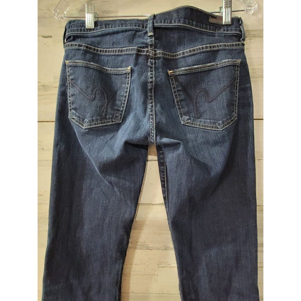 Citizens of Humanity Womens Kelly Low Waist Bootcut Jeans 27 Blue Dark Wash - Picture 5 of 8
